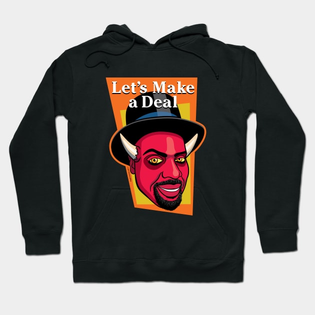 Red Devil's Bargain Hoodie by Mindscaping